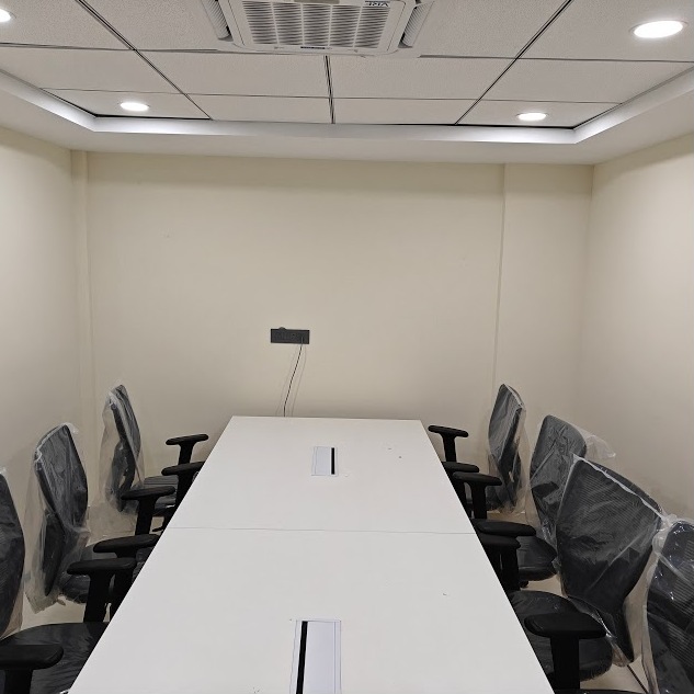 Conference room, another angle, at 43 Workspace